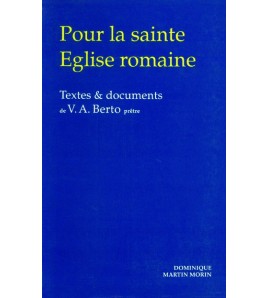 Pour la Sainte Eglise Romaine