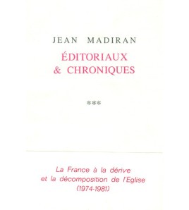 Editoriaux et chroniques -...