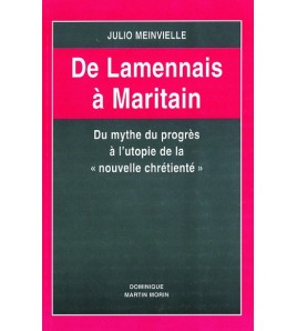 De Lamennais à Maritain -...