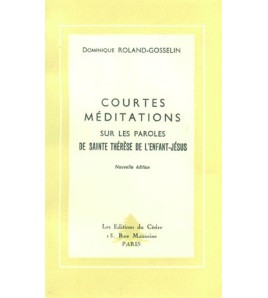 Courtes méditations sur les...